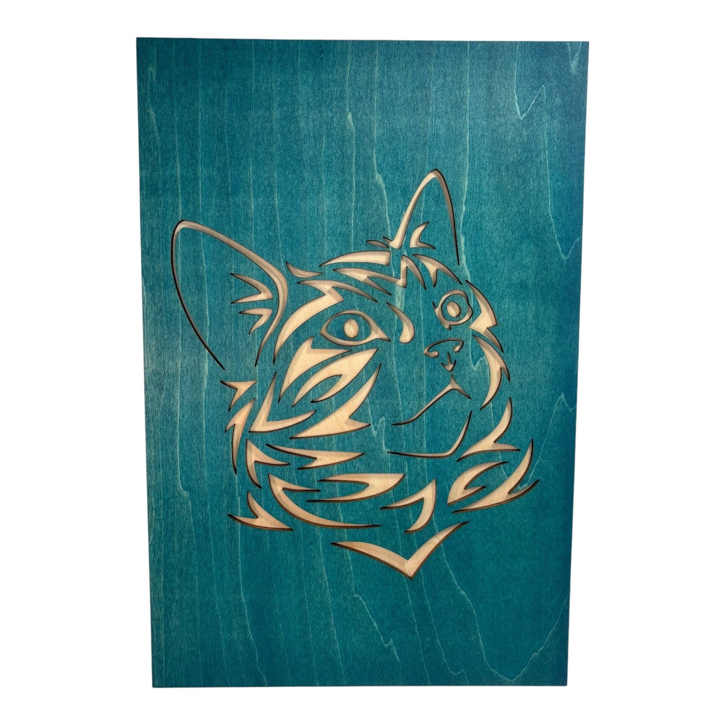 Tribal cat paintings