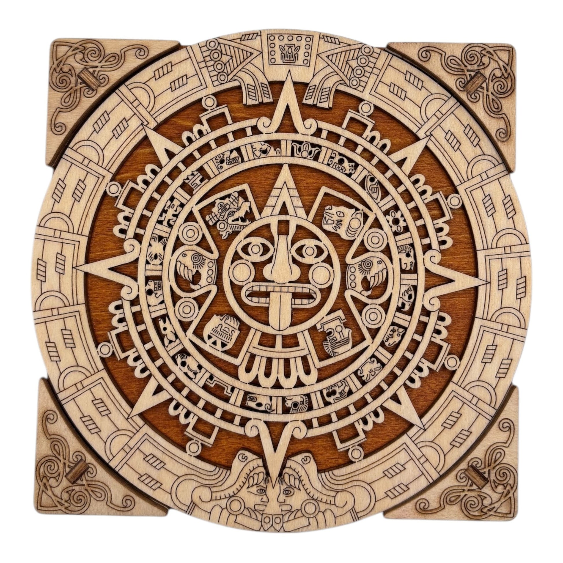 La boîte se verrouille et se déverrouille grâce à un ingénieux système mécanique, activé par le déplacement des quatre coins.
De fabrication française et artisanale cette boîte en bois à mécanisme est idéale pour abriter bijoux, secrets et petits trésors, sans casse-tête.