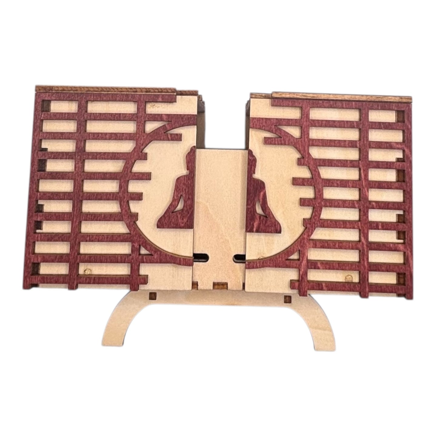 Boîte en bois artisanale à mécanisme, fabrication française, parfaite pour ranger bijoux, trésors et secrets sans casse-tête.
pour une décoration zen et naturel