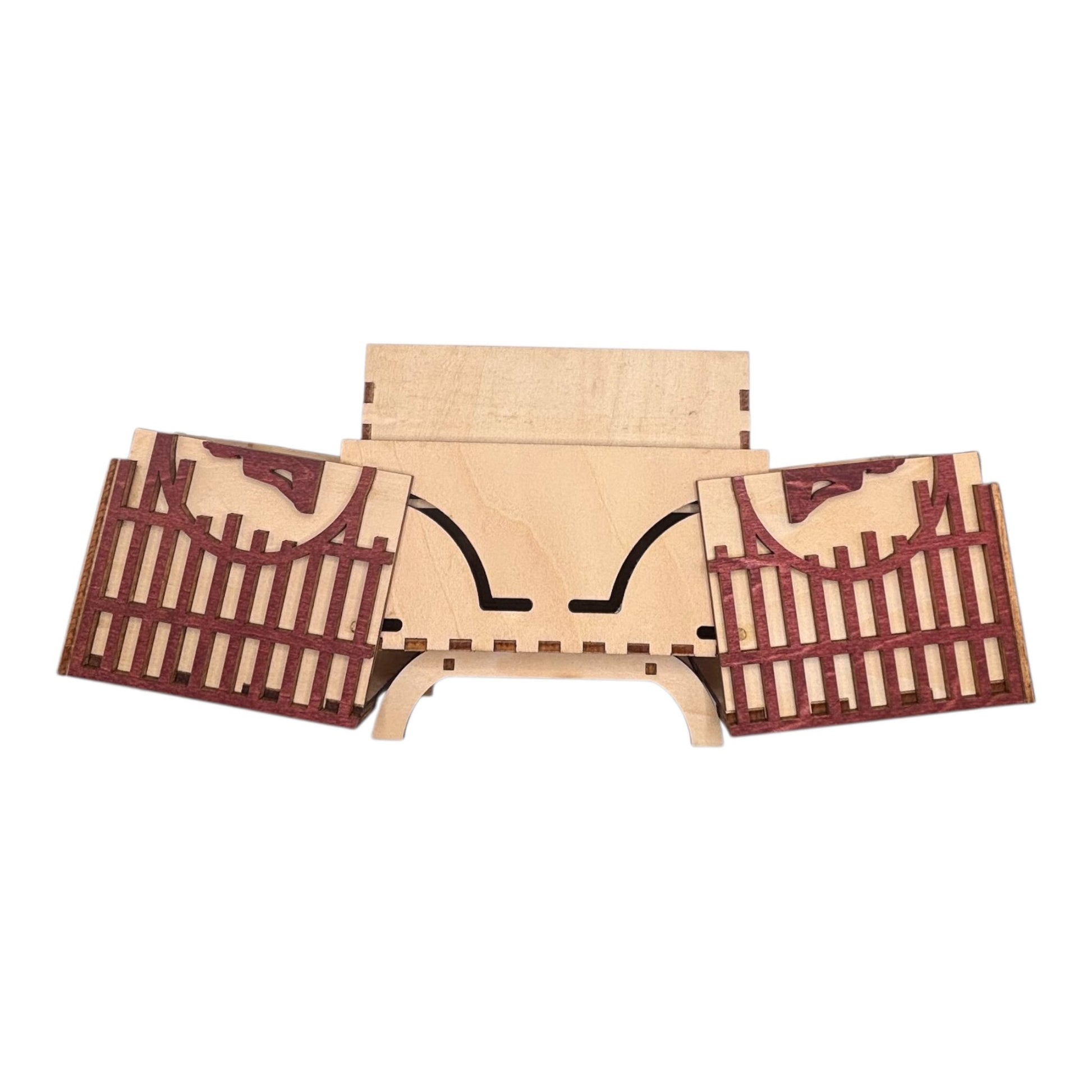 Boîte en bois artisanale à mécanisme, fabrication française, parfaite pour ranger bijoux, trésors et secrets sans casse-tête.
pour une décoration zen et naturel