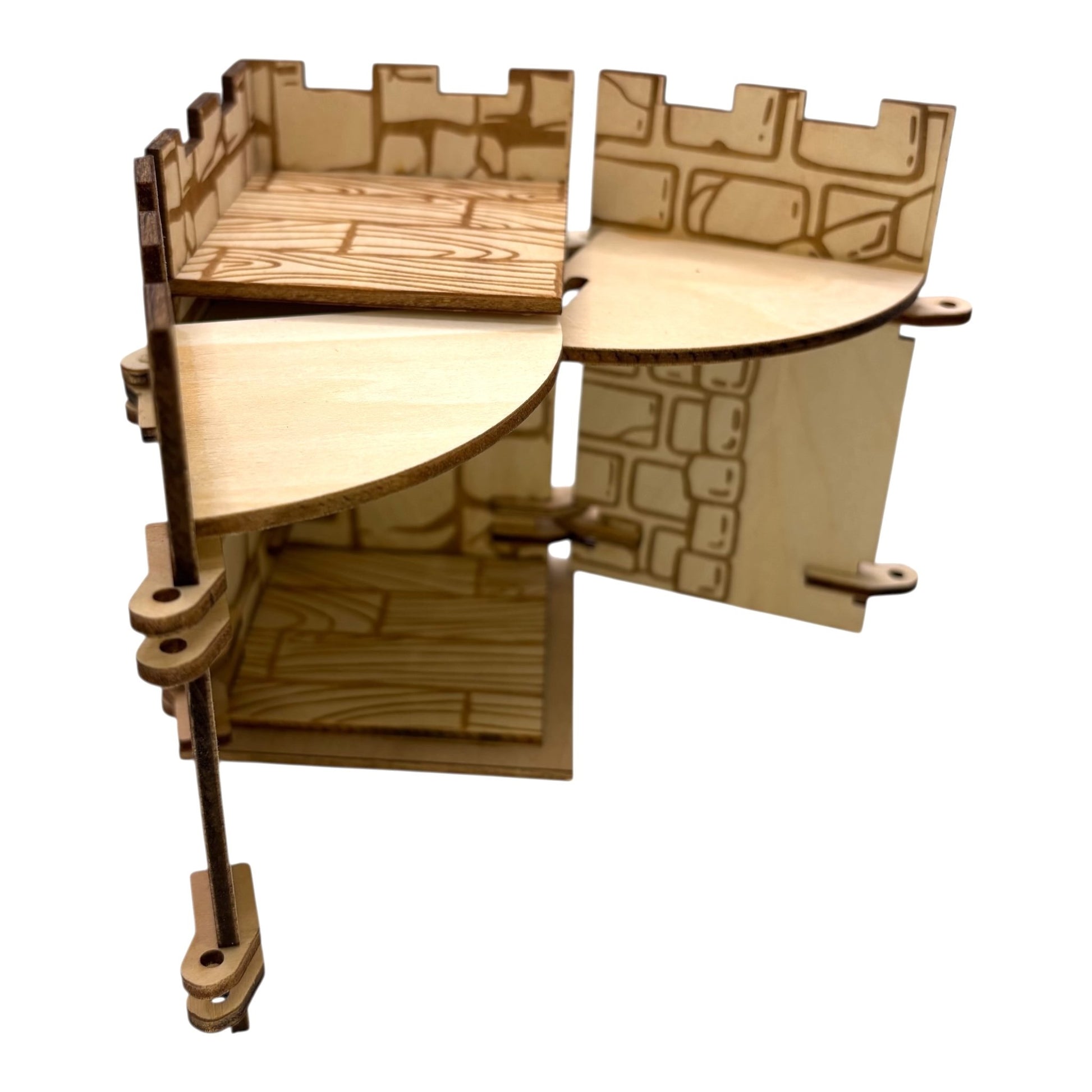 boite en bois en forme de tour de château avec mécanisme d'ouverture  unique mais pas un casse tête, boite à bijoux, secrets ou trésors, fabrication française et artisanale