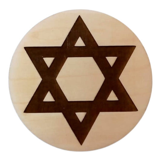 etoile de Salomon plaque de rechargement fleur de vie , ésotérisme , symbole sacrés, bien être lithothérapie fabrication francaise et artisanale  en gravure et découpe laser 