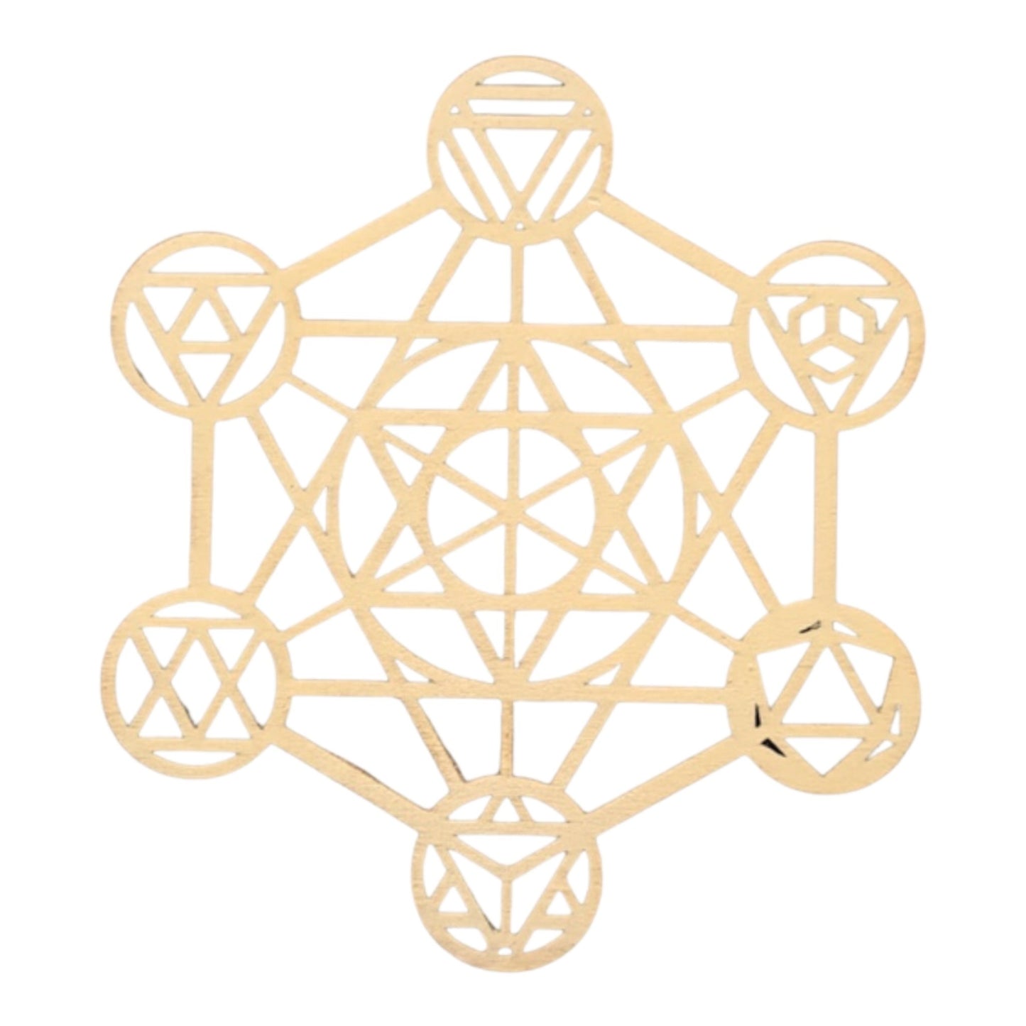 Métatron découpé plaque de rechargement fleur de vie , ésotérisme , symbole sacrés, bien être lithothérapie fabrication francaise et artisanale  en gravure et découpe laser 