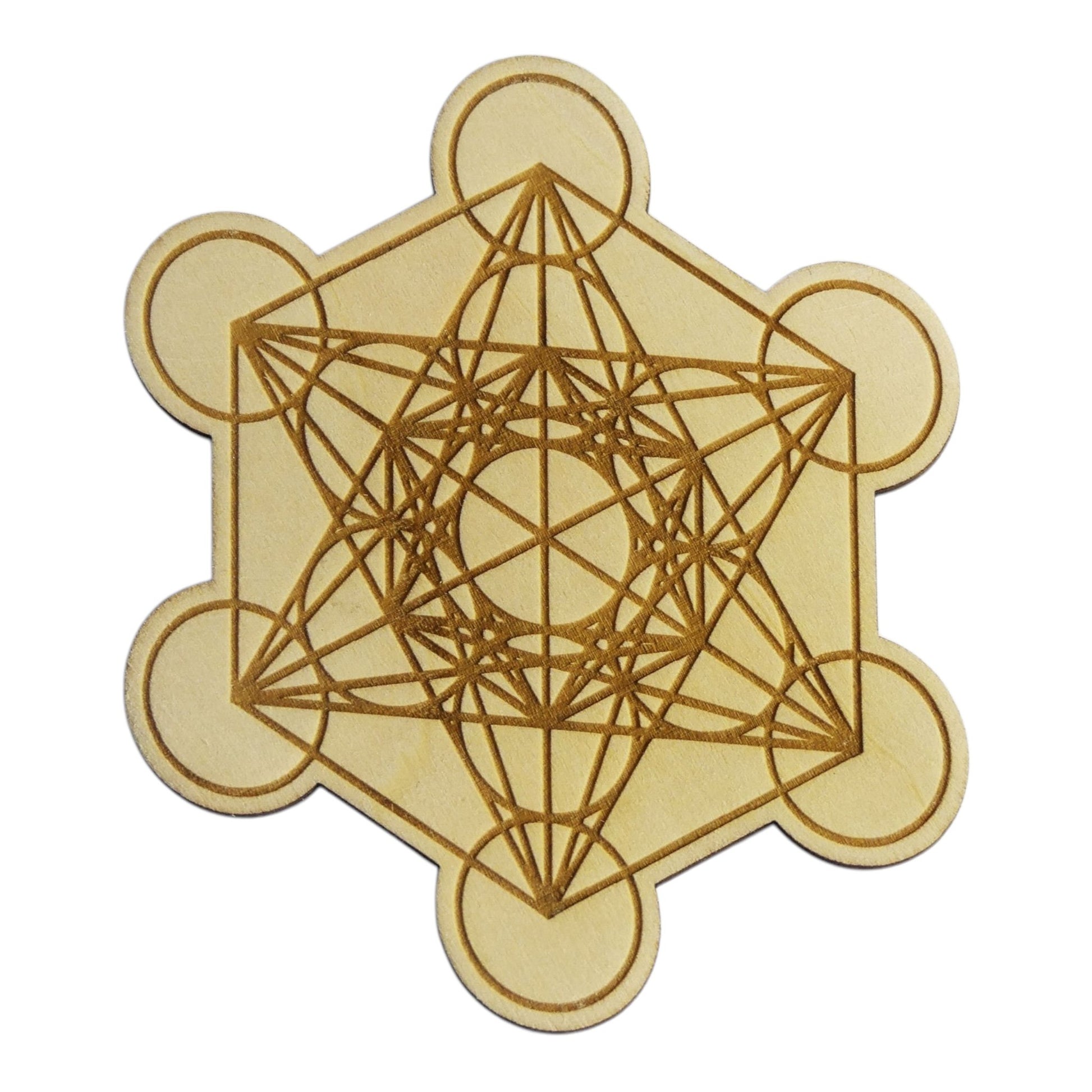 Métatron gravé plaque de rechargement fleur de vie , ésotérisme , symbole sacrés, bien être lithothérapie fabrication francaise et artisanale  en gravure et découpe laser 