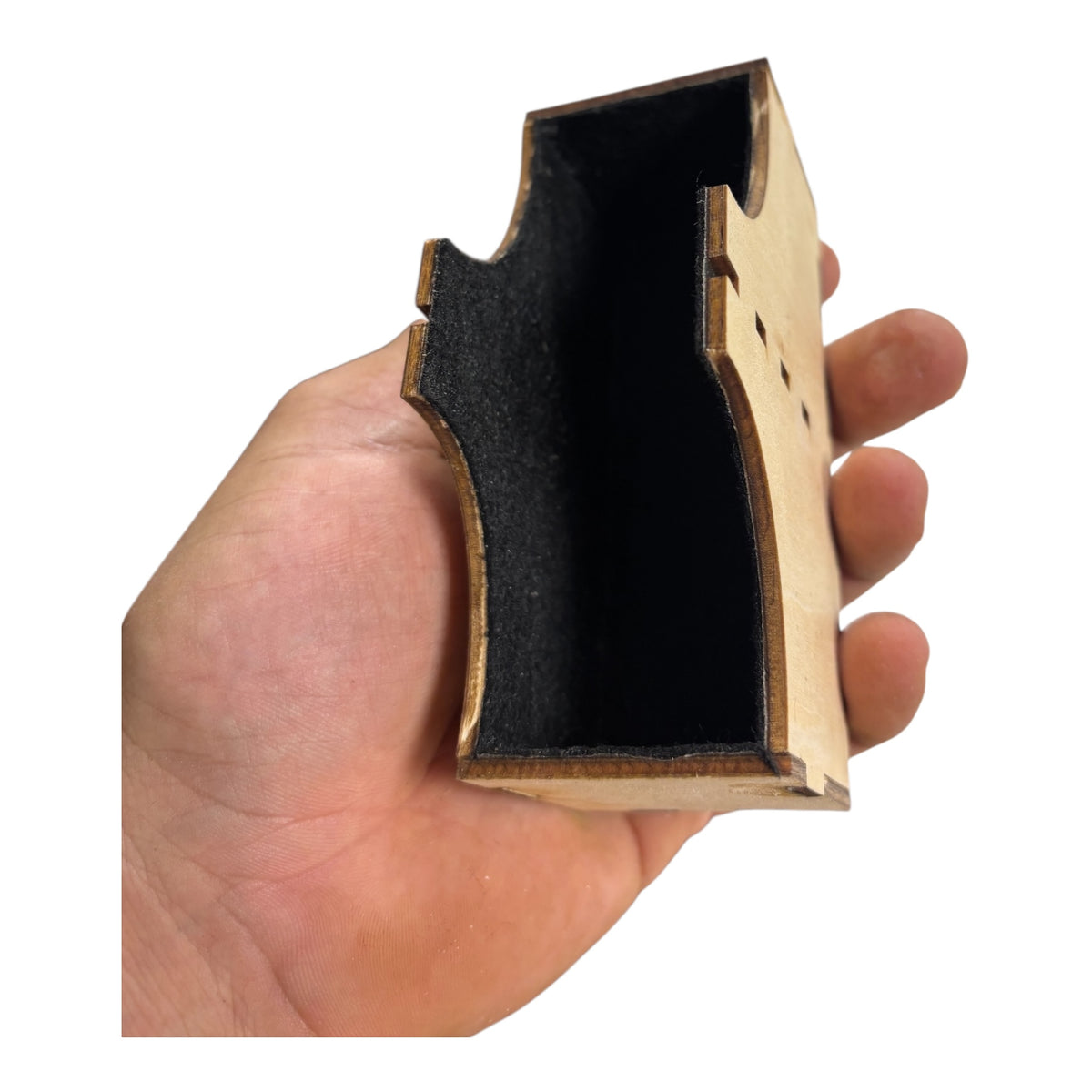 Arcadeck — Rangement en bois pour deck et dés - compteur de points