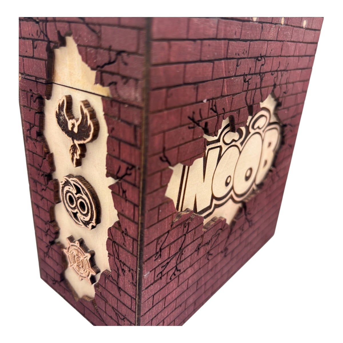 Arcadeck — Rangement en bois pour deck et dés - compteur de points