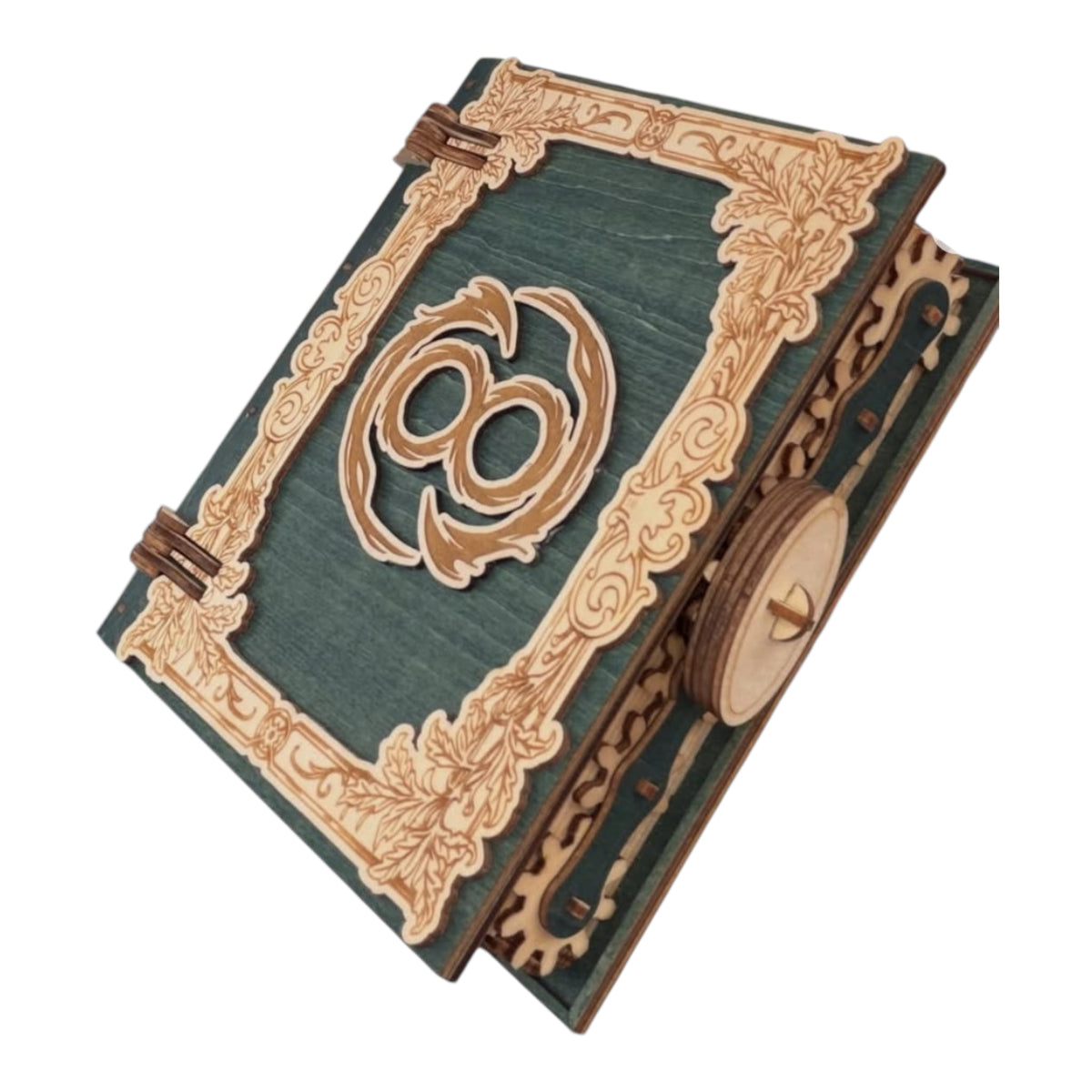 Livre Mécanique : Grimoire Secret & Boîte à Trésors Artisanale