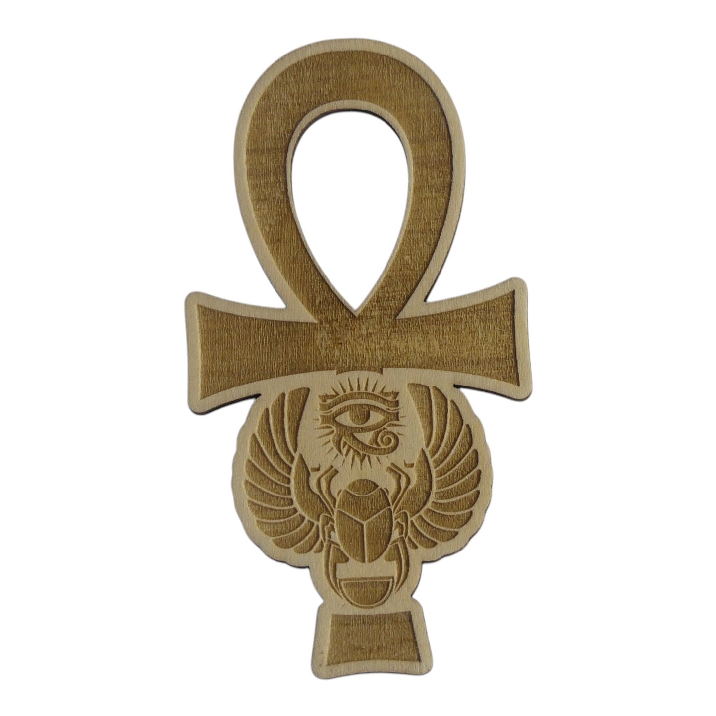 Plaque de rechargement Croix de Hank rechargement fleur de vie , ésotérisme , symbole sacrés, bien être lithothérapie fabrication francaise et artisanale  en gravure et découpe laser 