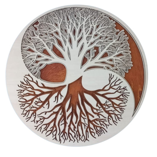 Tableaux en bois, décoration d'intérieur naturelle , bien être zen en découpe laser. Décoration murale en reliefs. Art du bois de fabrication francaise et artisanale 