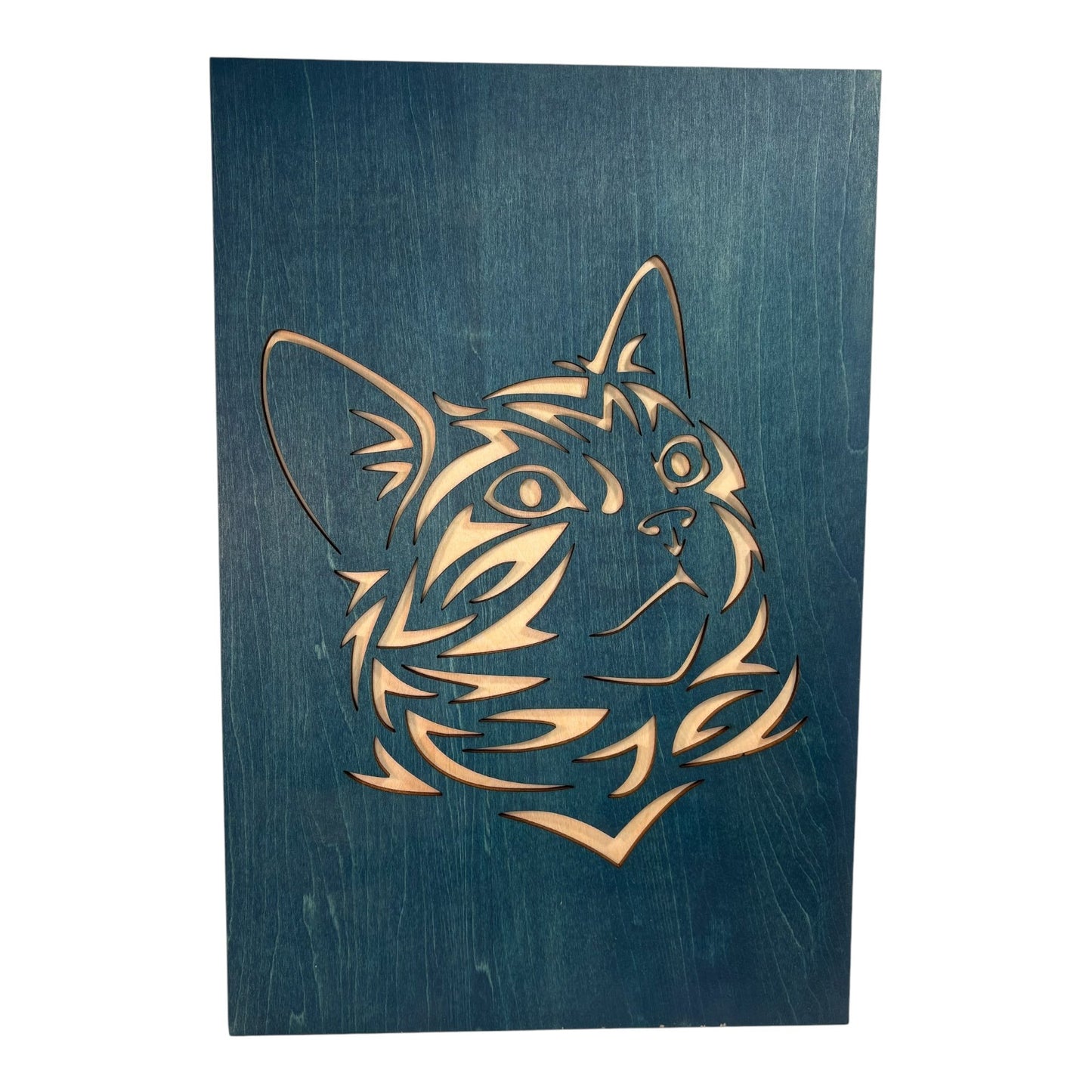 Tribal cat paintings