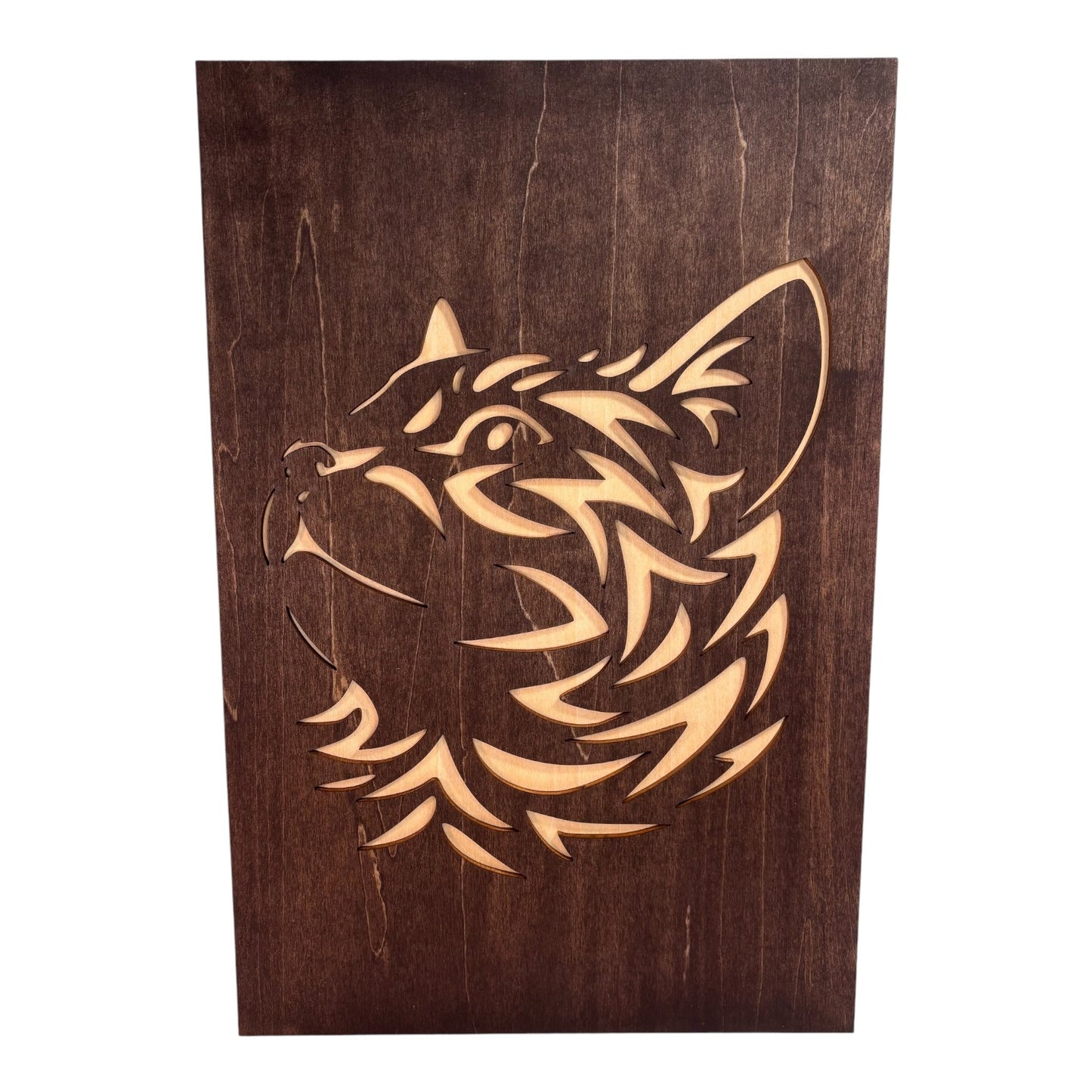 Tribal cat paintings