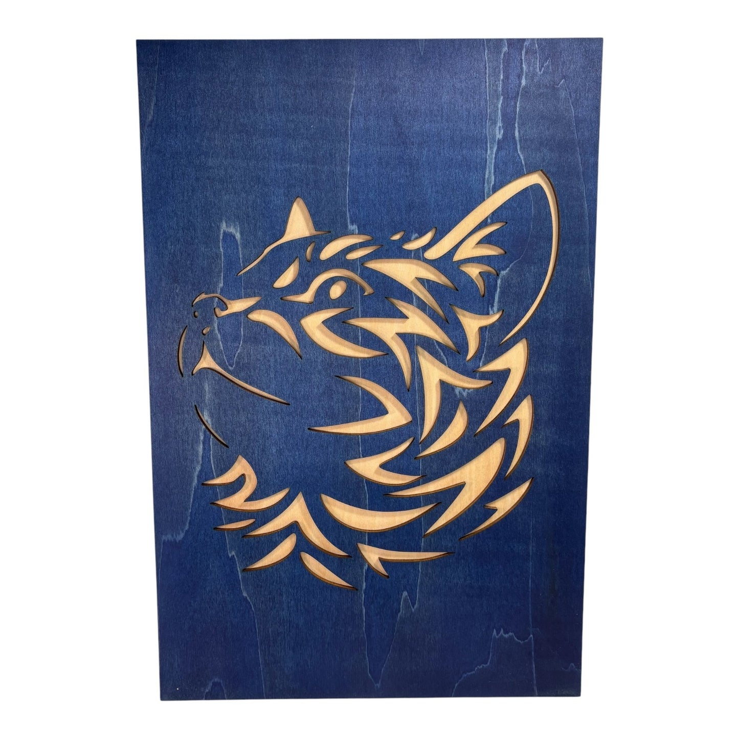 Tribal cat paintings