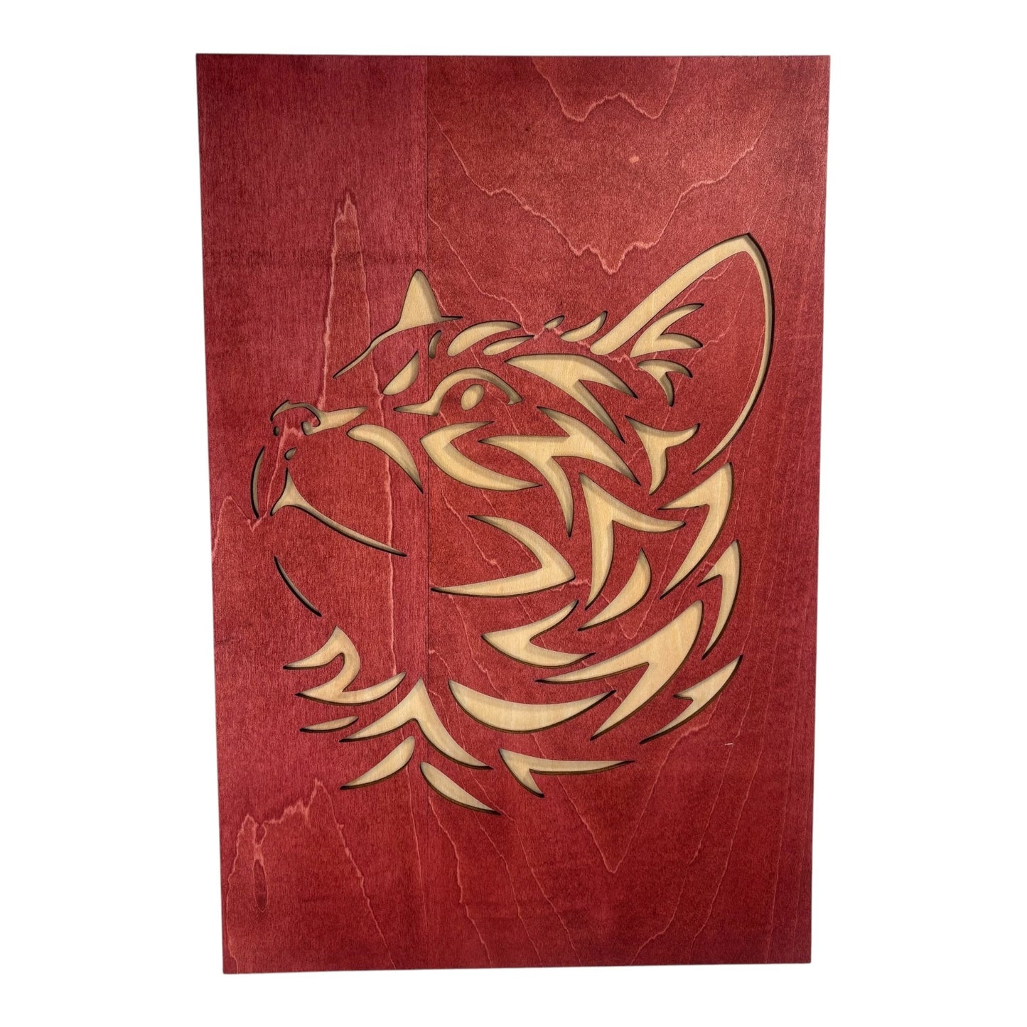 Tribal cat paintings