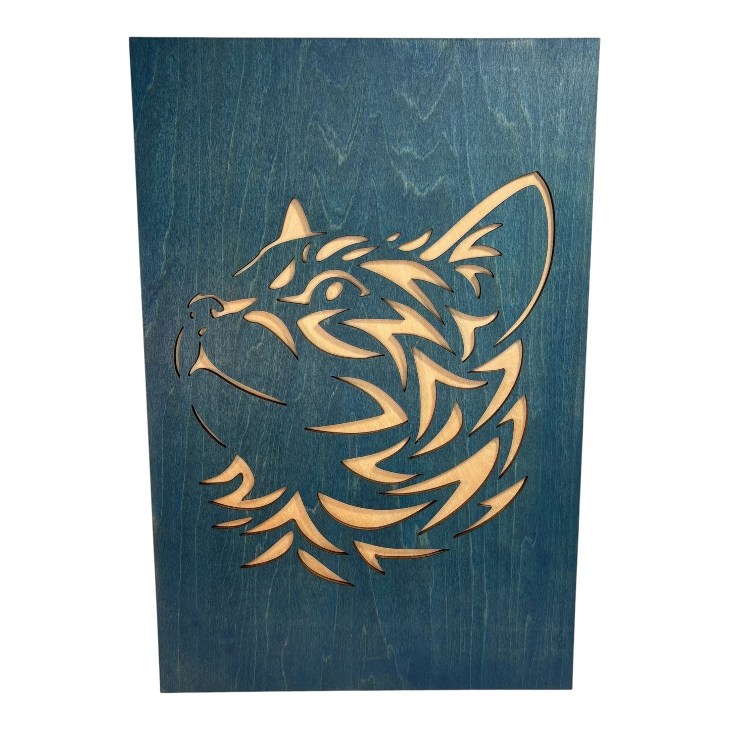 Tribal cat paintings