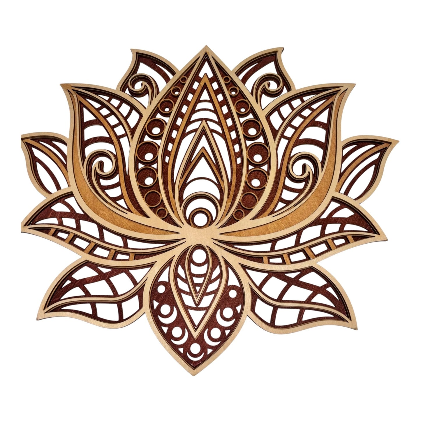 Tableau Mandala Fleur de Lotus
