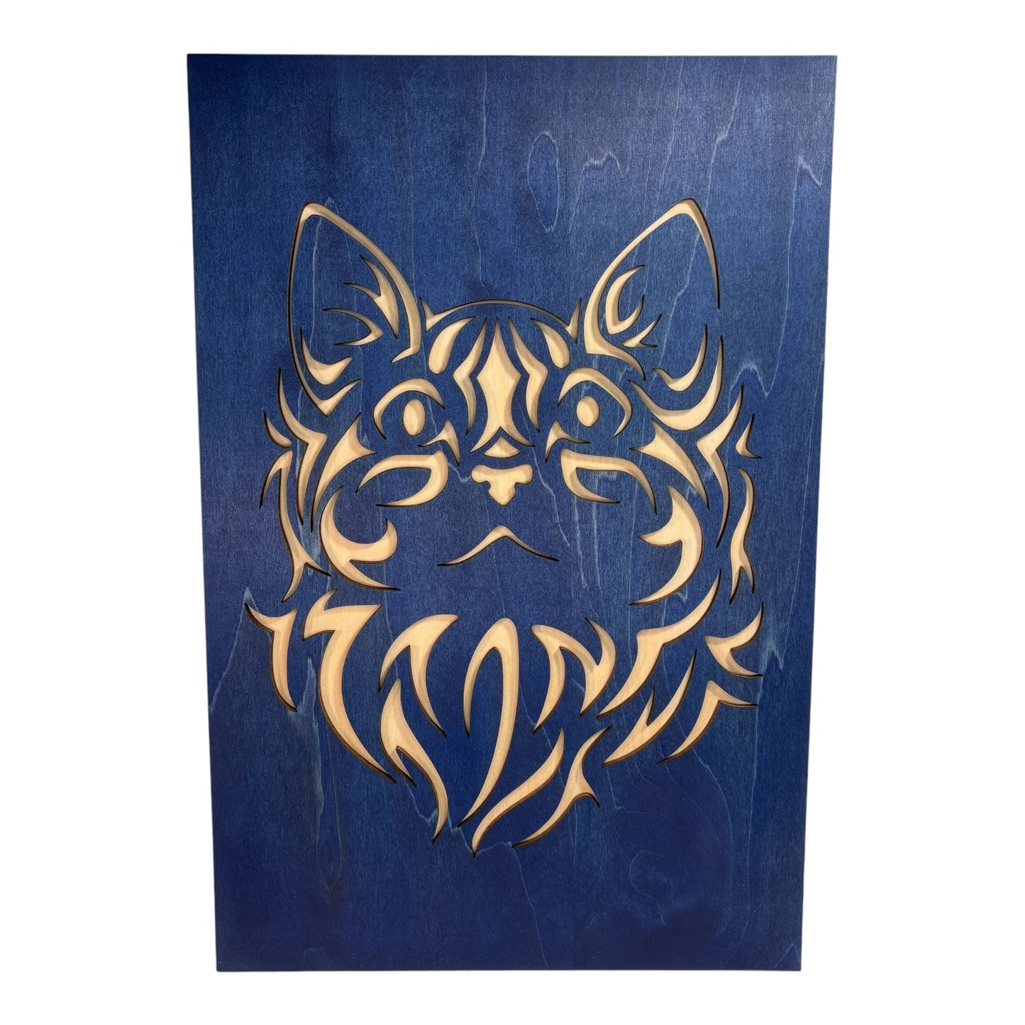 Tribal cat paintings