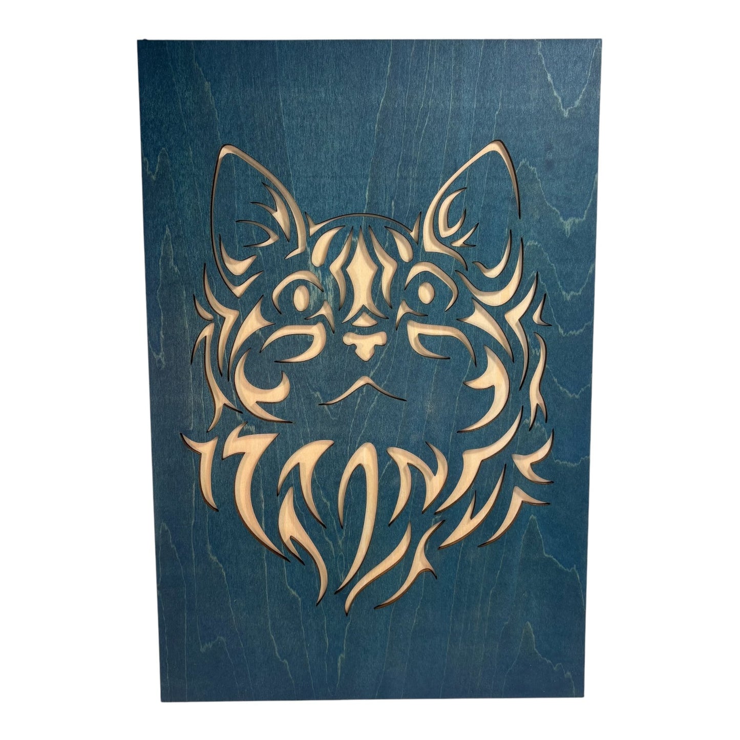 Tribal cat paintings