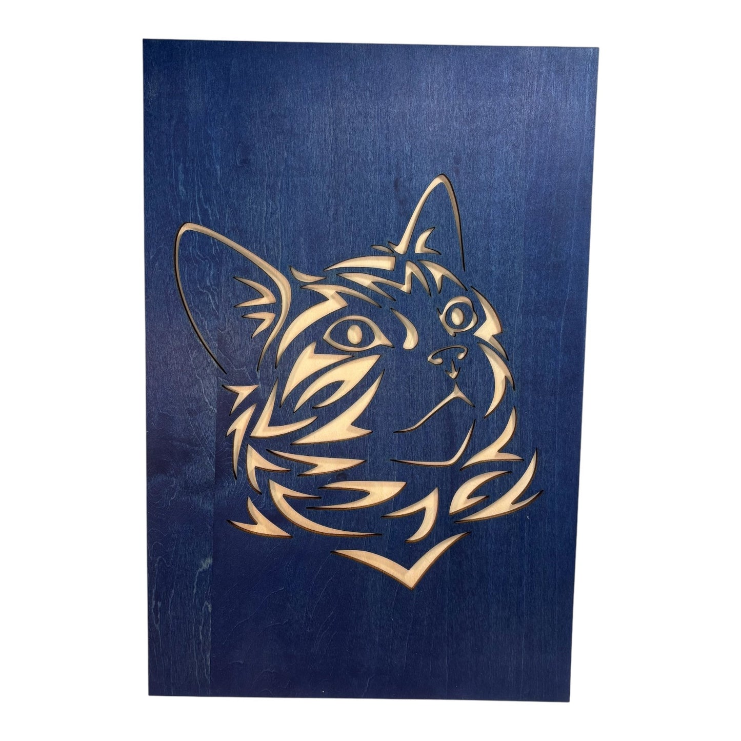 Tribal cat paintings