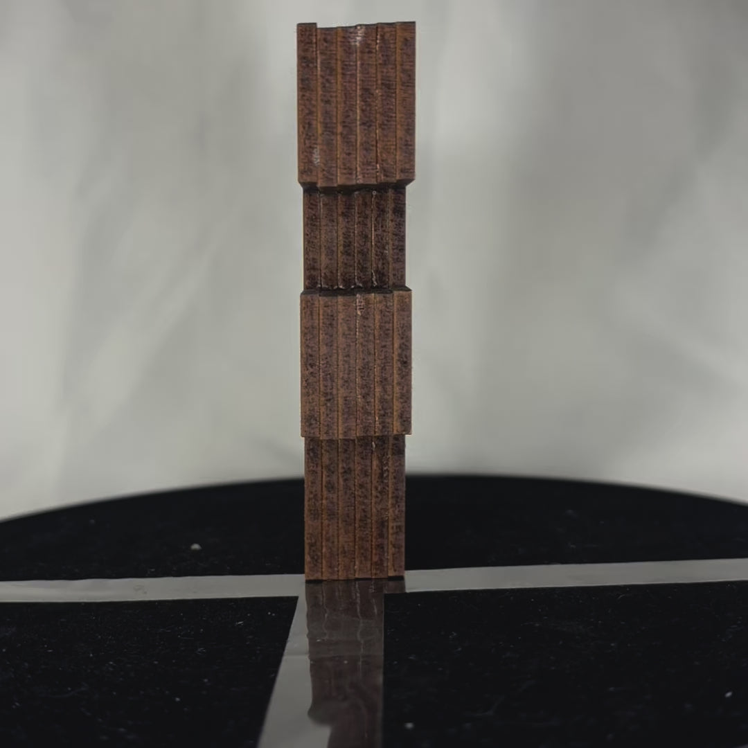 Cargar video: Lettre décorative F diorama pour chambre d'enfant ou décoration d'intérieur découpe laser création francaise et artisanale